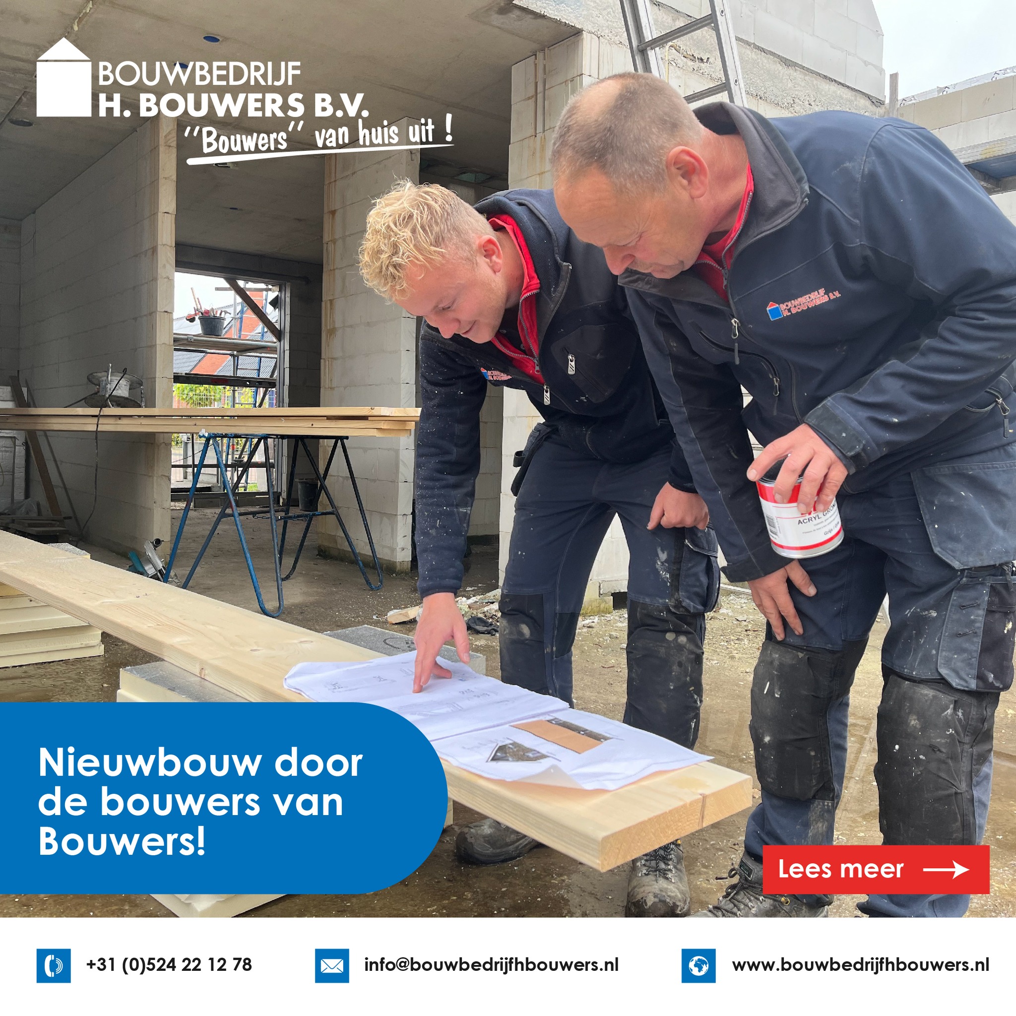 Nieuwbouw door de bouwers van Bouwers! 