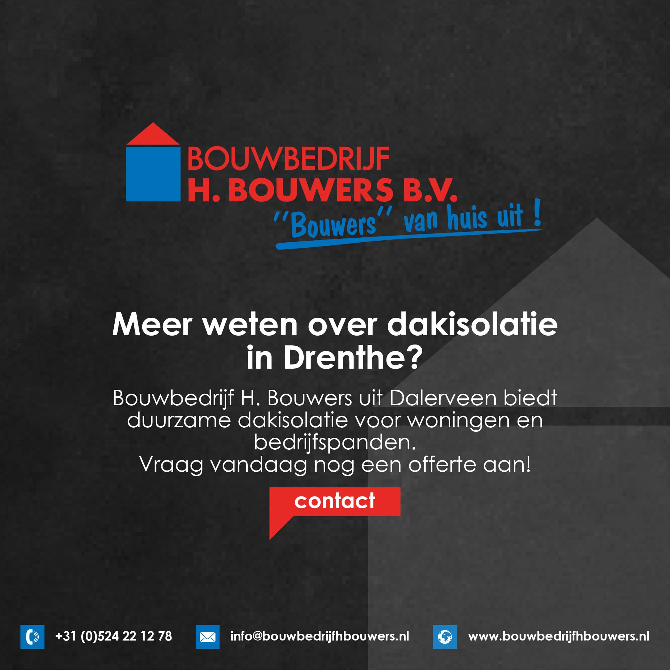 Dakisolatie in Drenthe