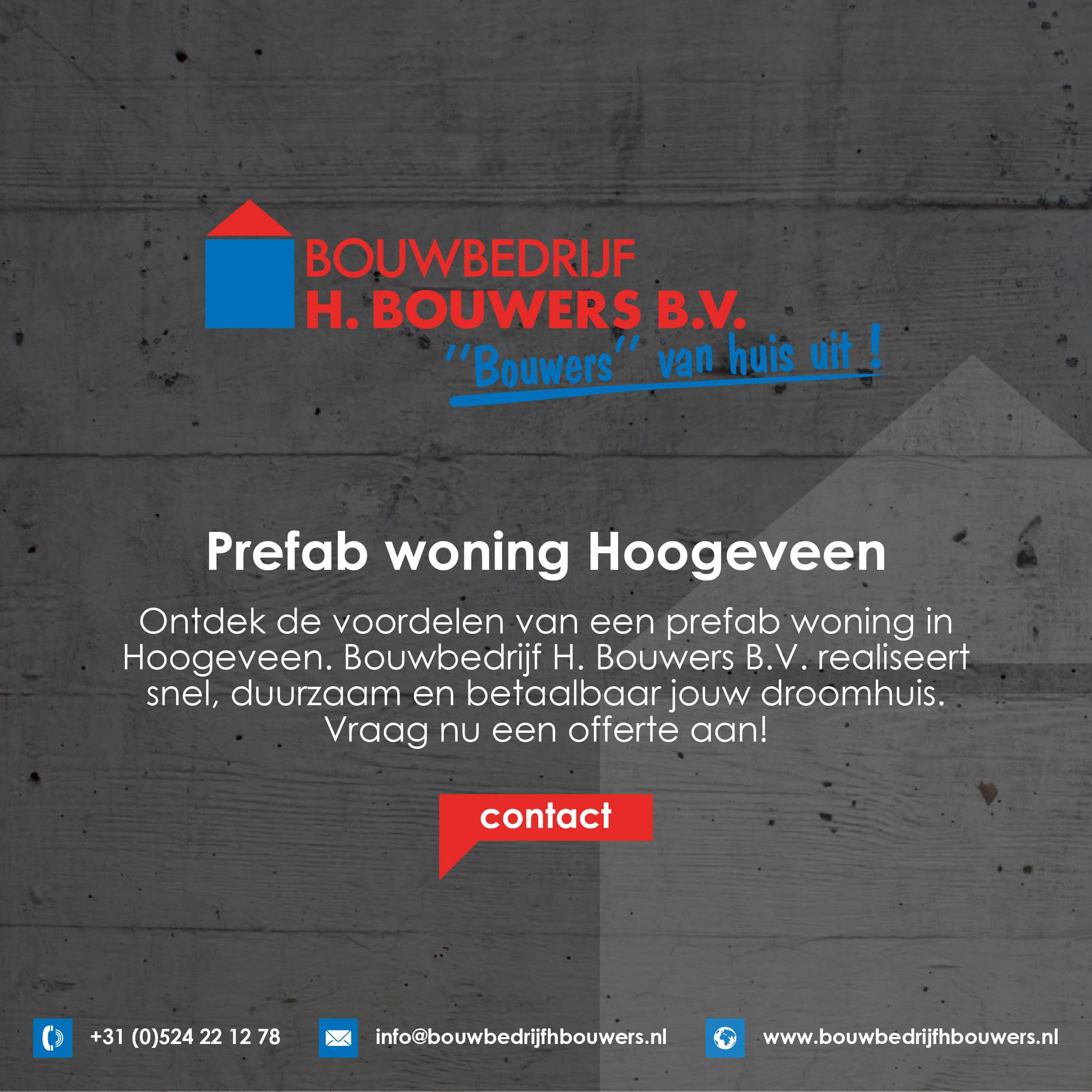Prefab woning Hoogeveen