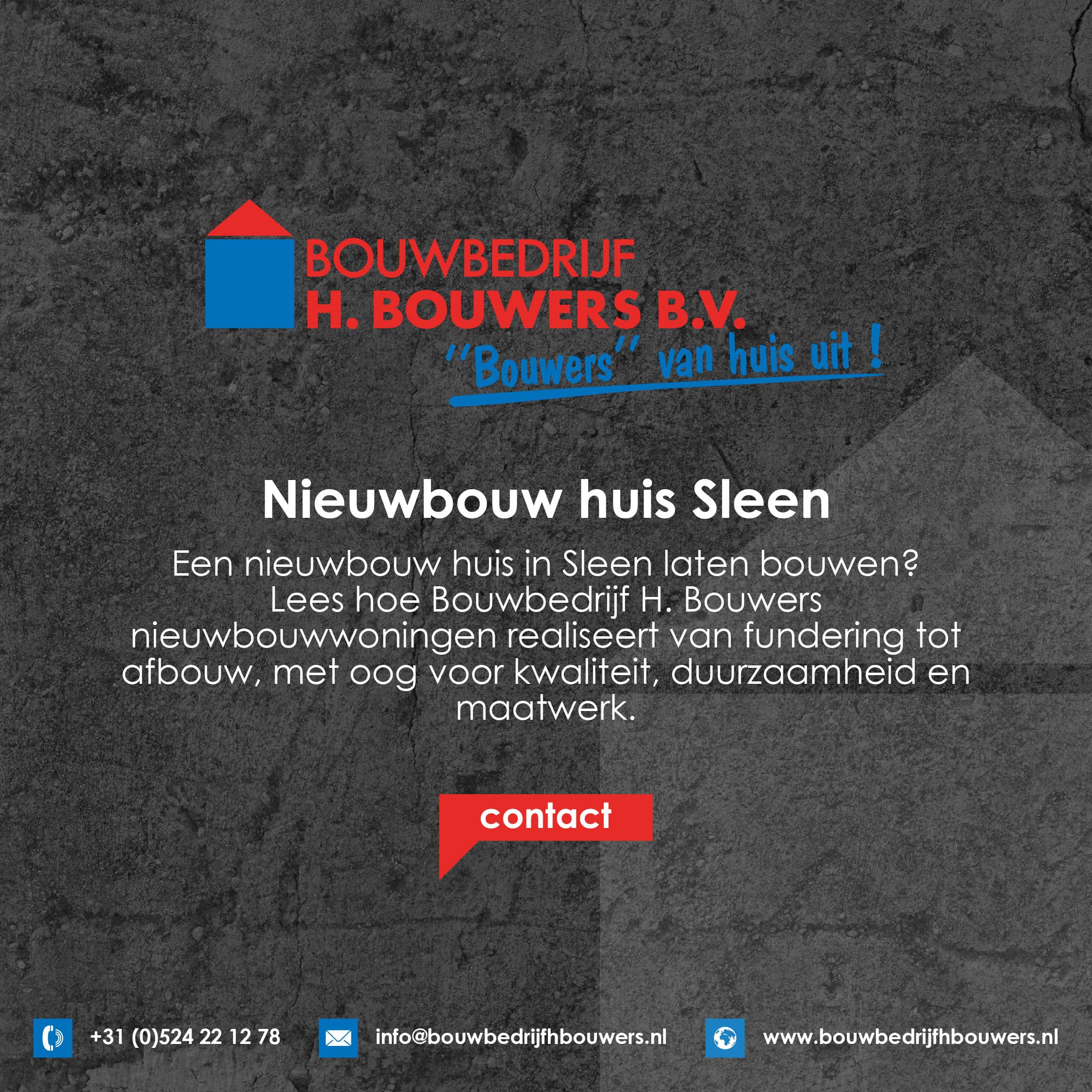 Nieuwbouw huis Sleen